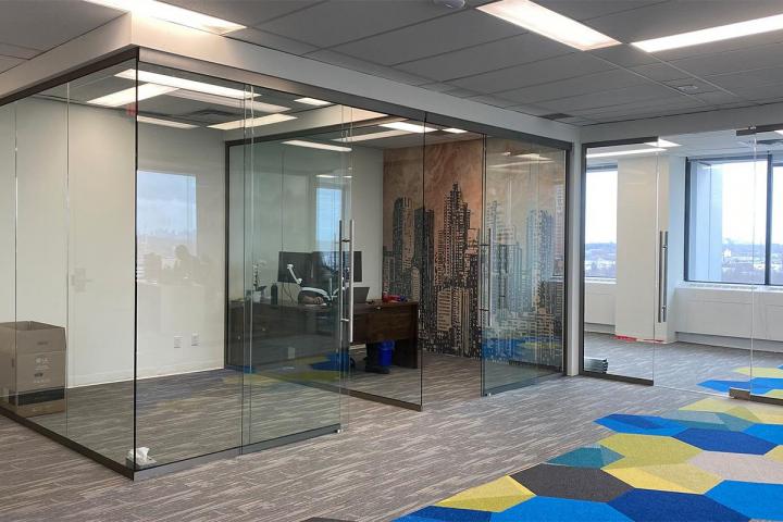 Transform Your Workspace with Elegant Glass Office Partitions